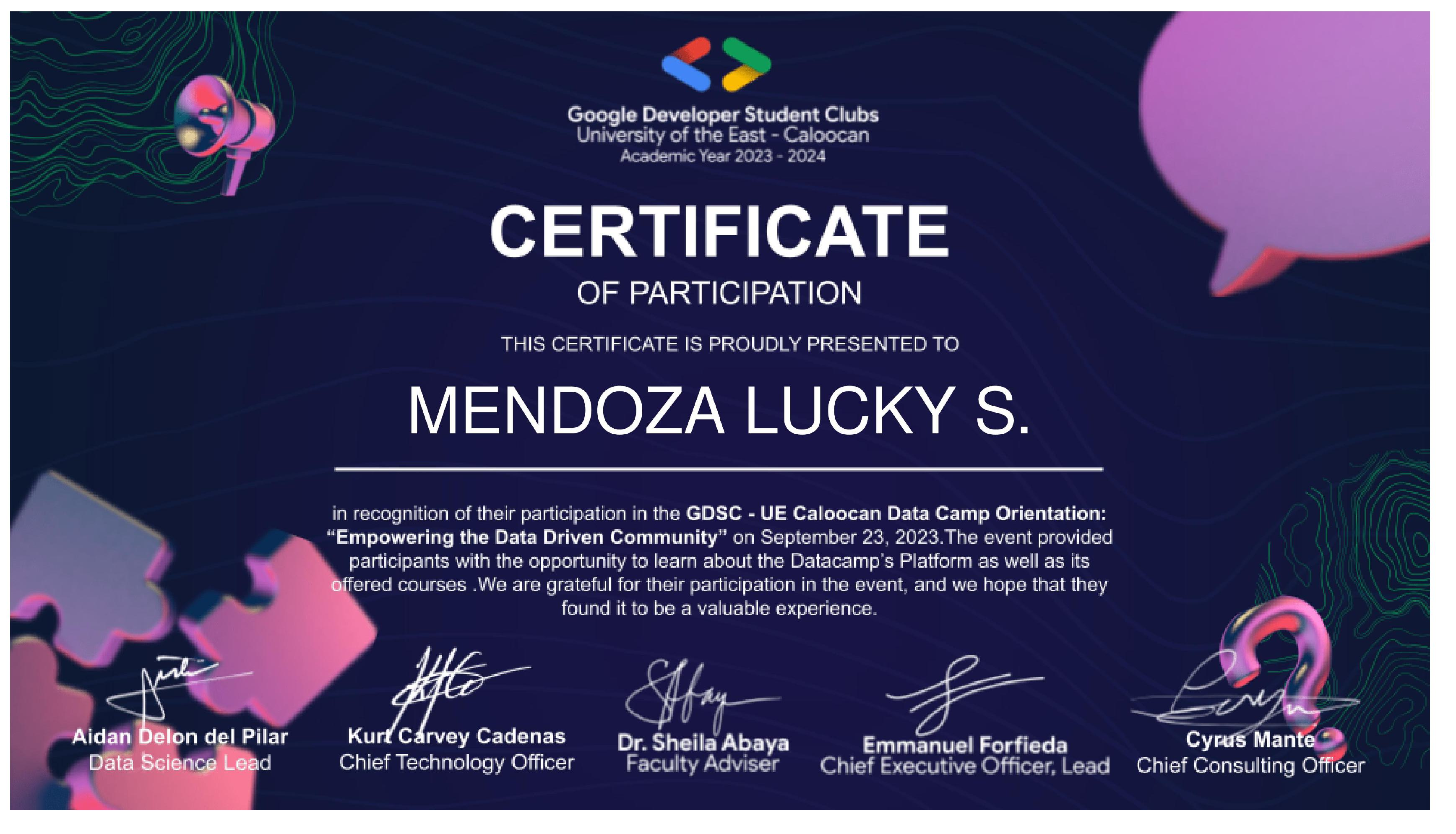 Certificate 6